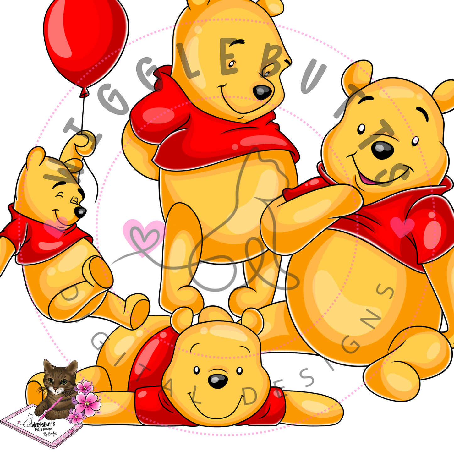 Honey Bear and Friends ClipArt Bundle