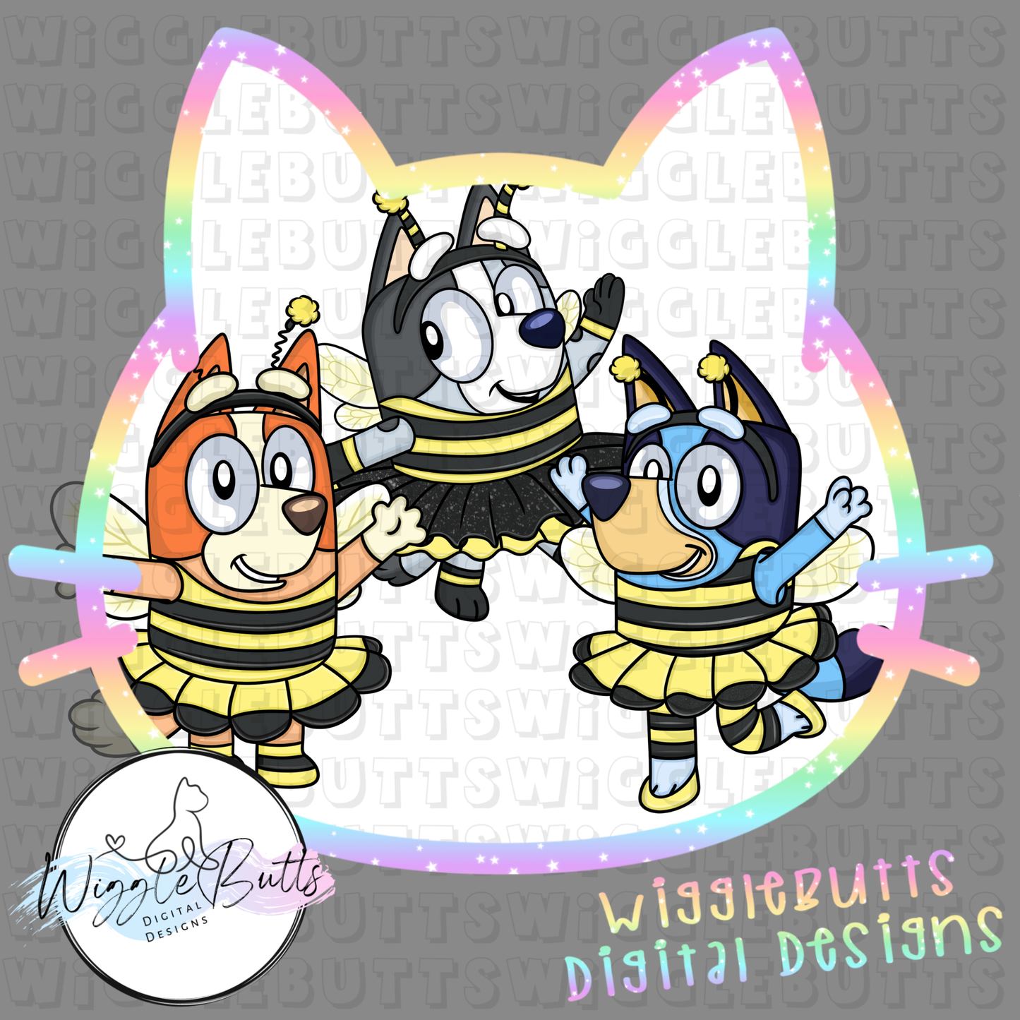 Blue Dog Puppies Valentine's Day Collab with RRDD