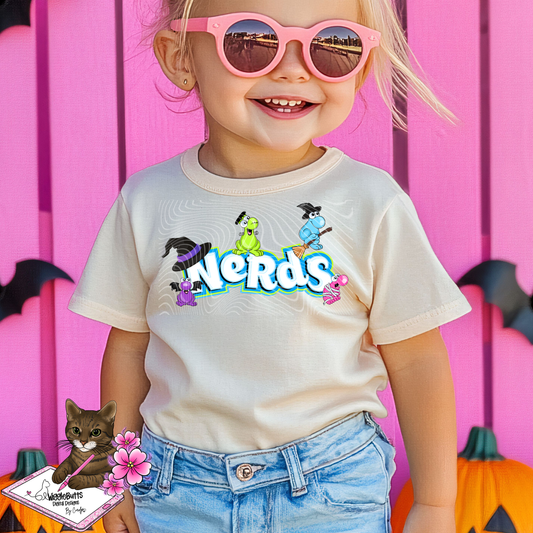 Nerdy Halloween Candy PNG Design