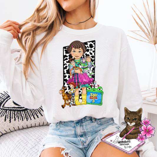 Toys Number 5 PNG Design