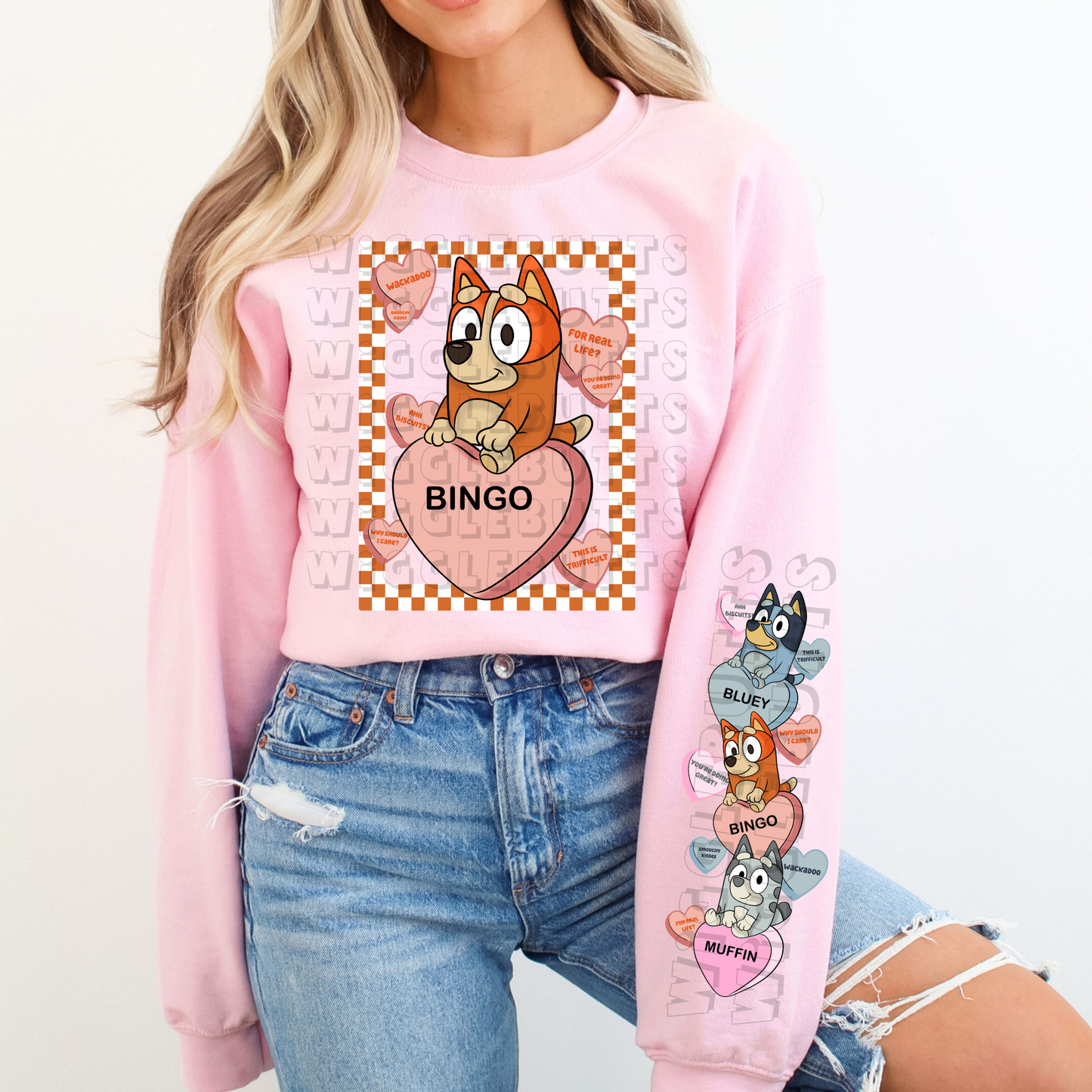 Blue Dog Puppies Valentine's Day Design Collab with KCDC and BeeUTifullYou