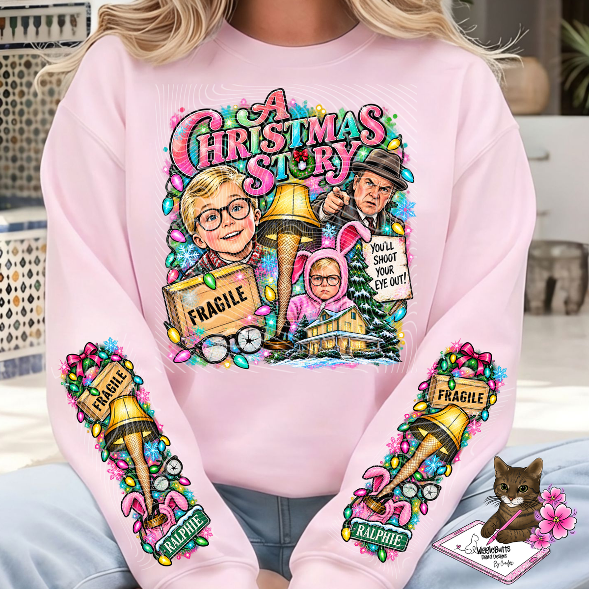 A Christmas Movie PNG Solo Design Bundle