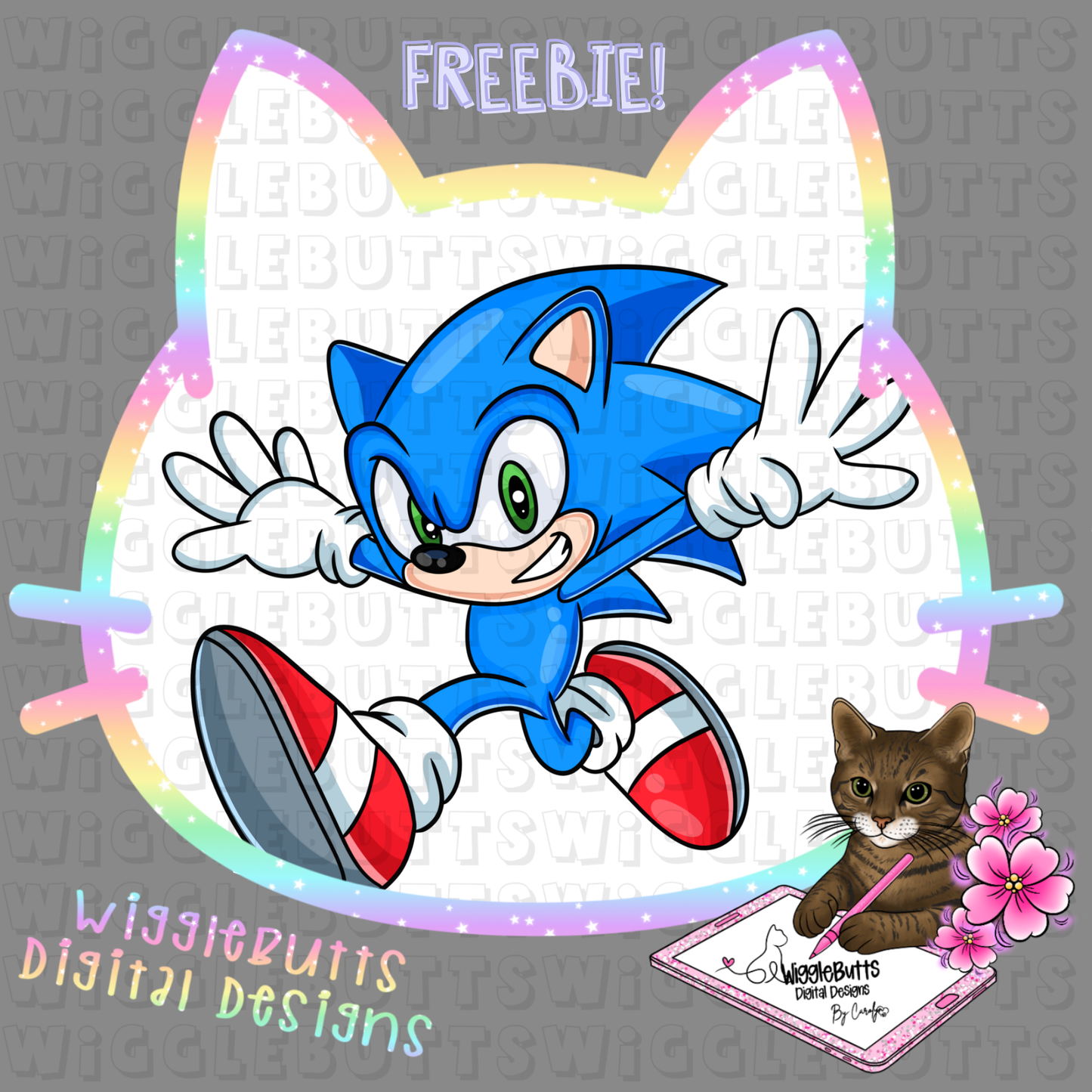Blue Video Game Gamer Guy ClipArt Piece