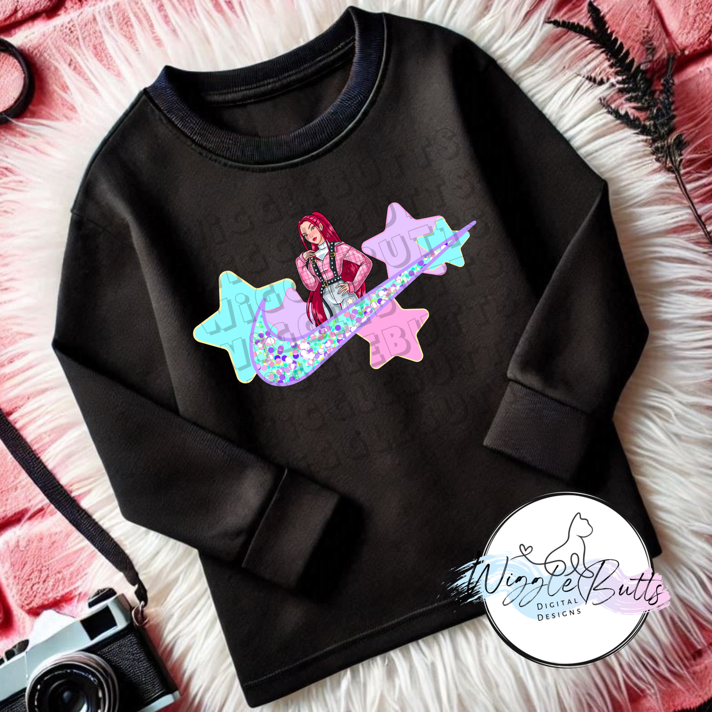 Anime Boujee Pastel Check Solo Bundle