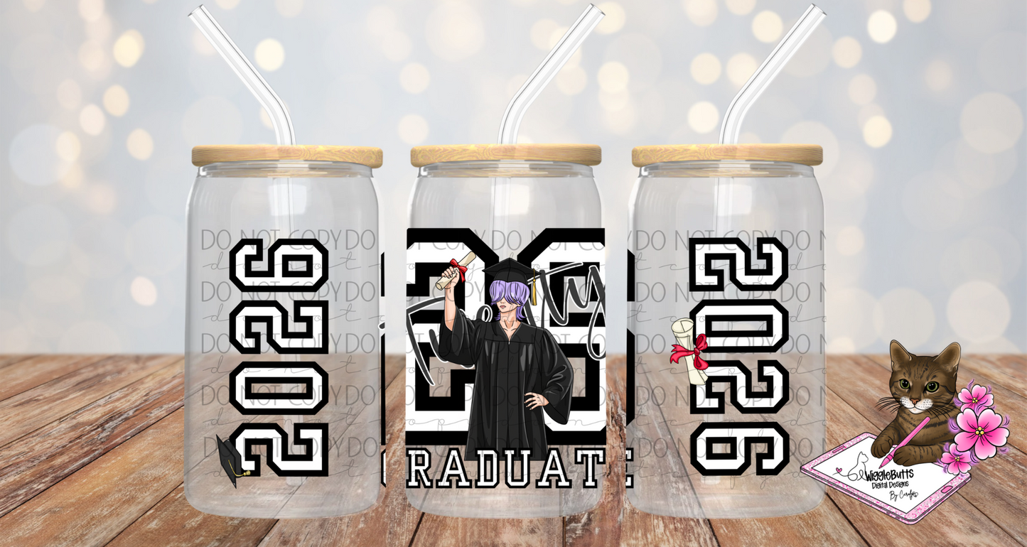 Anime Soda Boys Hunter Girls Graduate Graduation PNG Solo Design Bundle