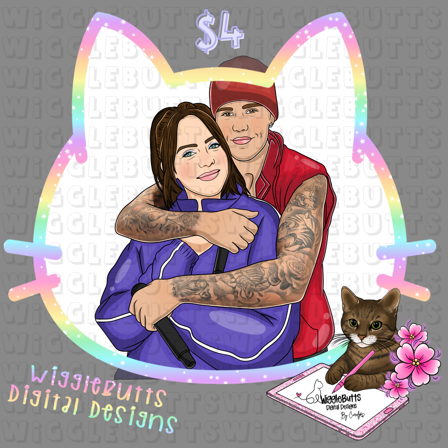Pop Star ClipArt Piece