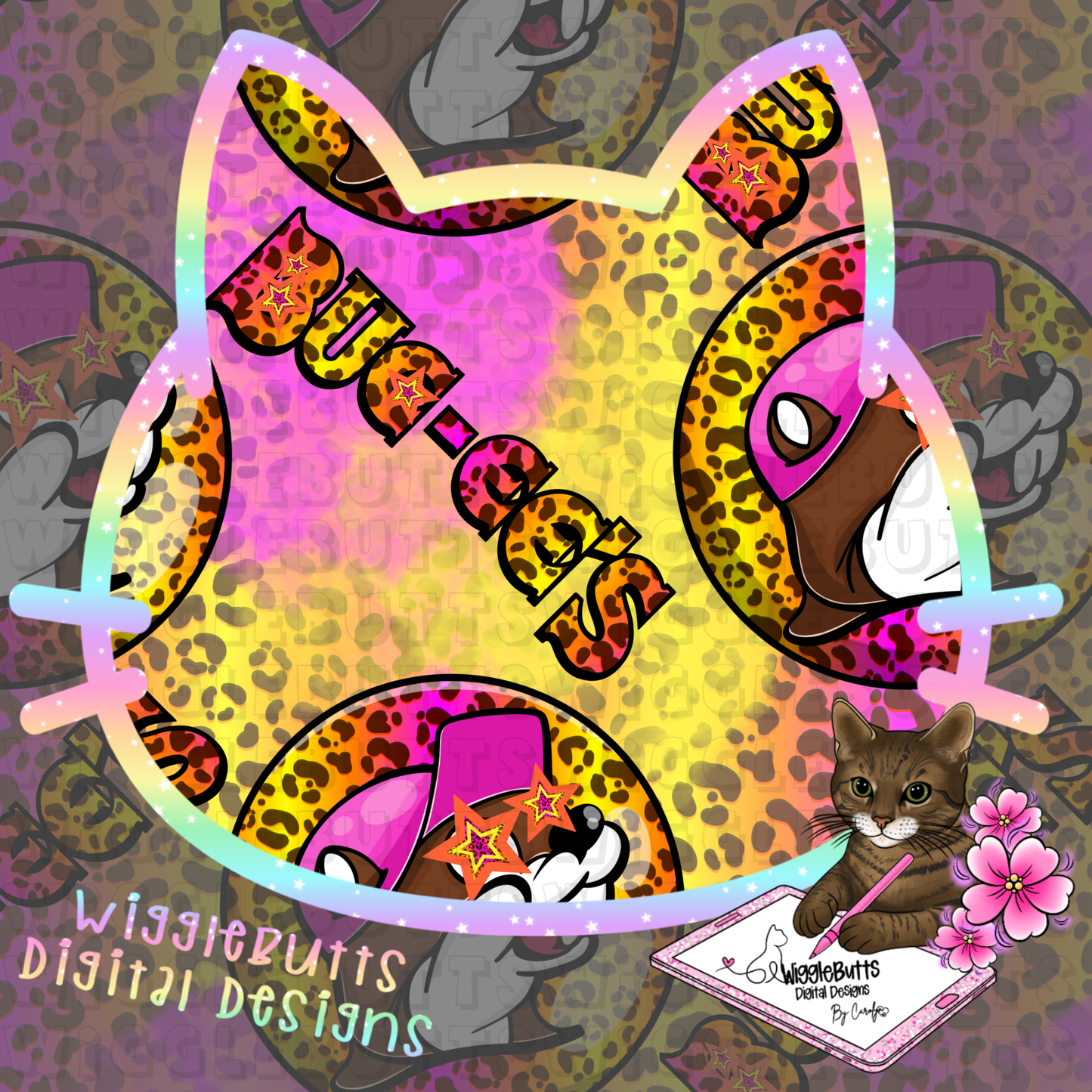 Trendy Beaver Cheetah Print Solo Design Bundle