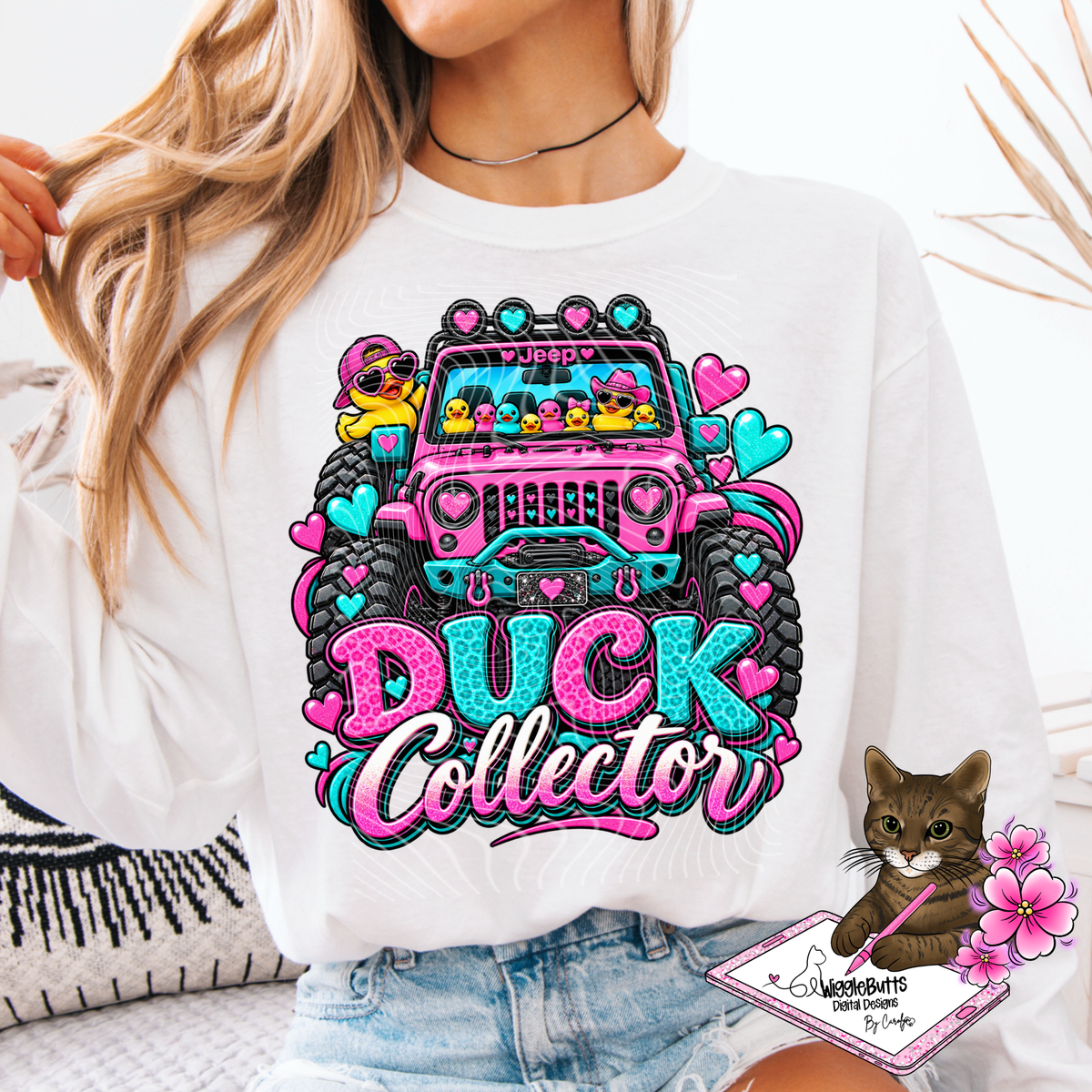 Off Road Duck Collector PNG Design