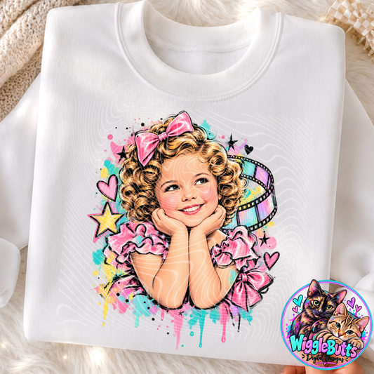 ST Child Movie Star PNG Design