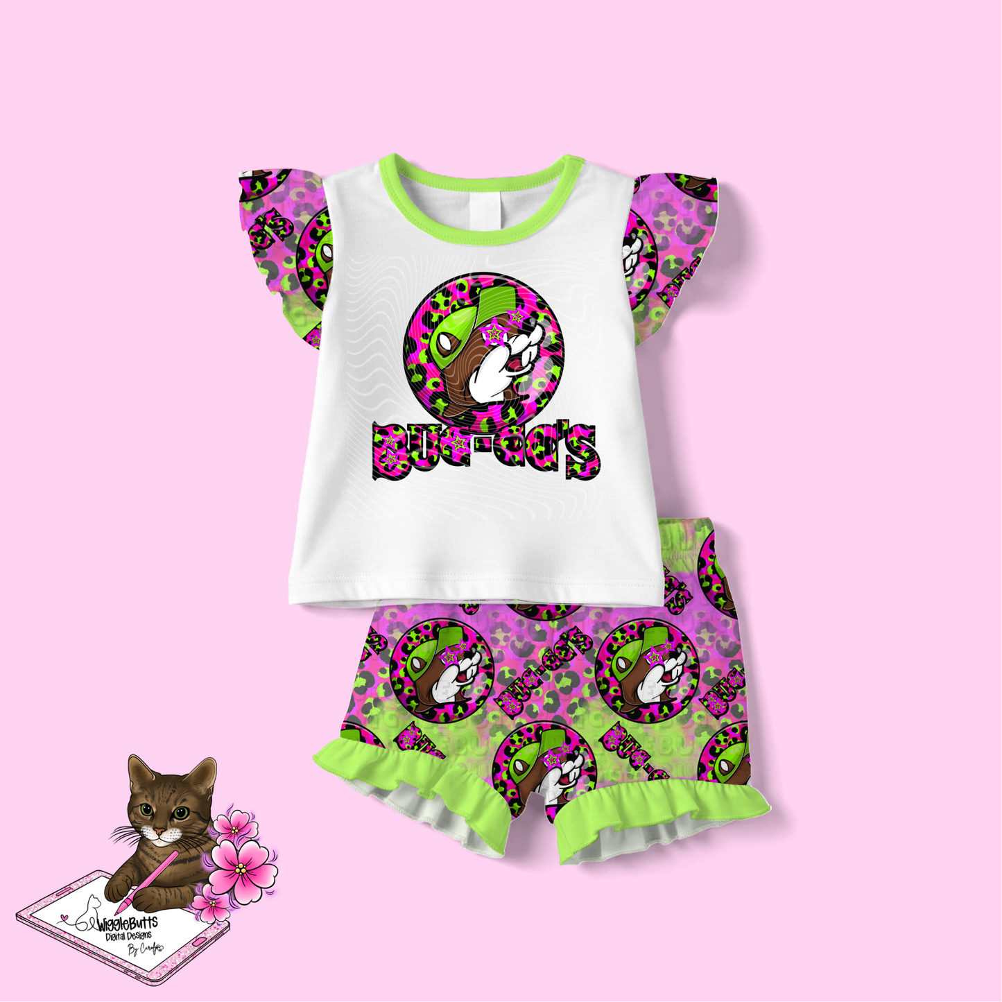 Trendy Beaver Cheetah Print Solo Design Bundle