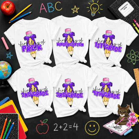 Back to School Pencil Design Bundle