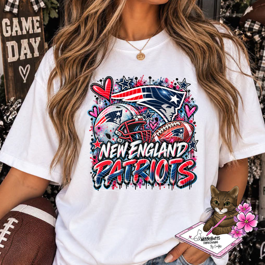Football Painted PNG Design