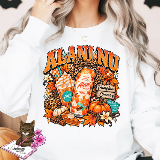 Energy Drink Pumpkin Fall PNG Design