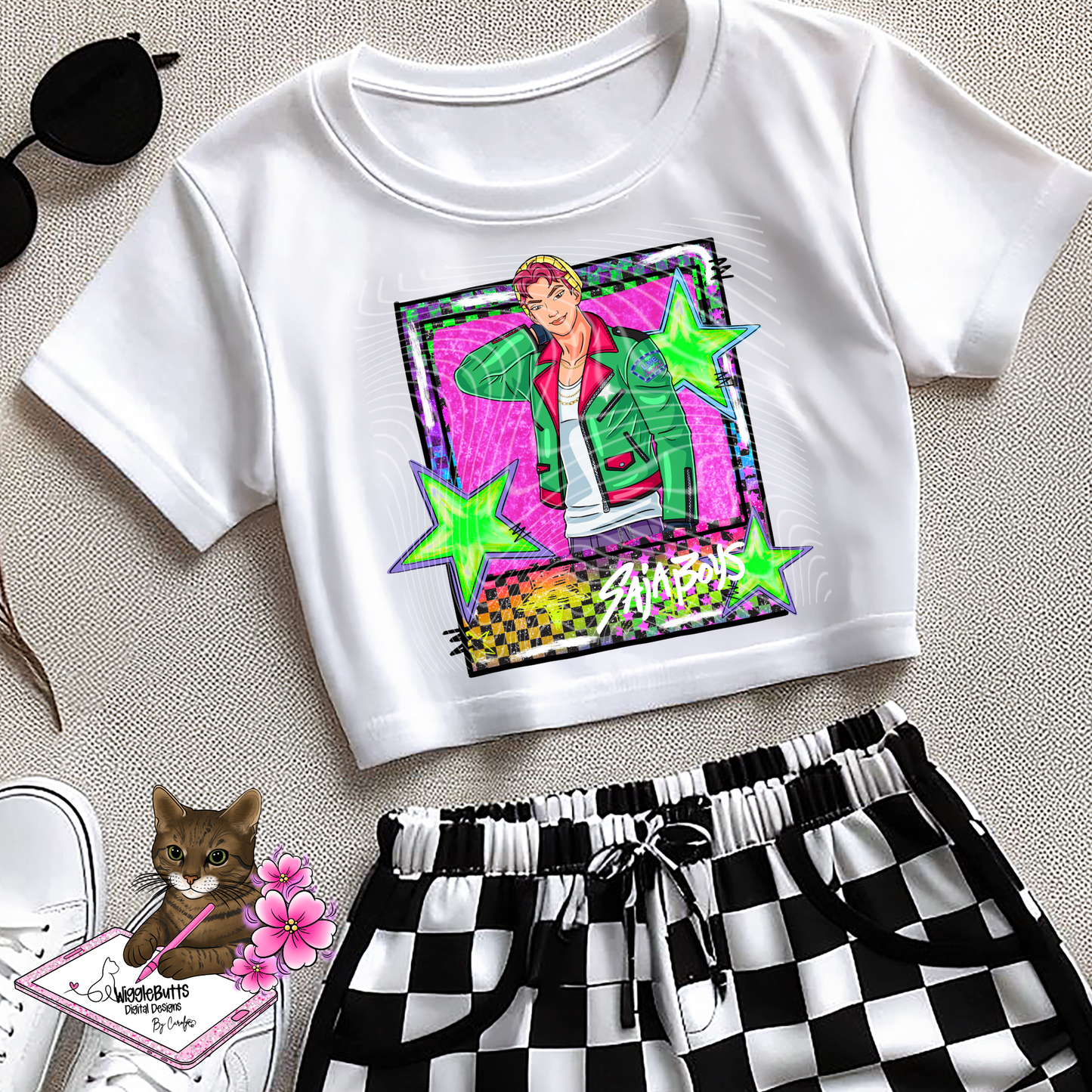 Anime Hunter Girls Soda Boys Polaroid Solo Design Bundle