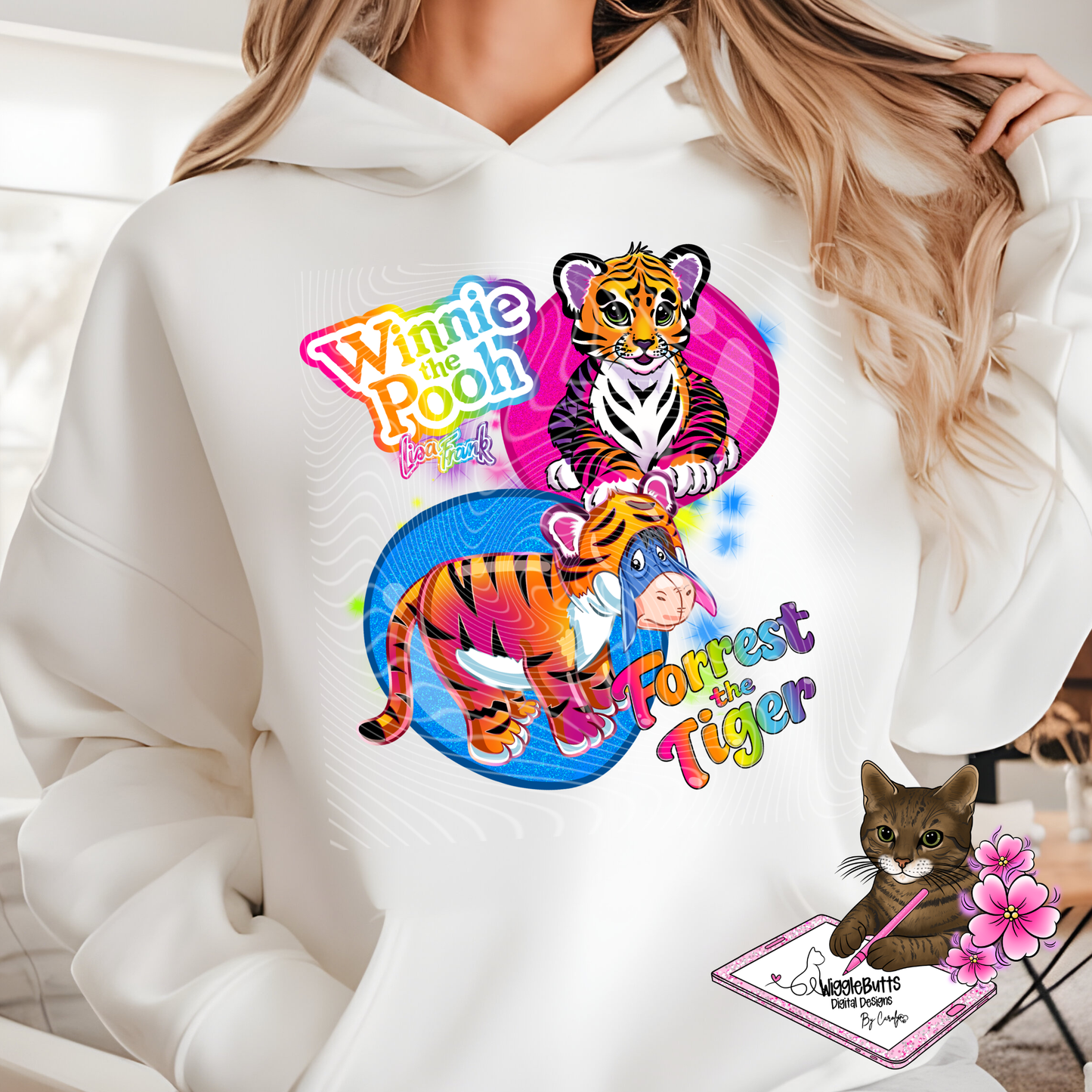 Honey Bear and Friends Retro 9ps Rainbow Solo Design Bundle