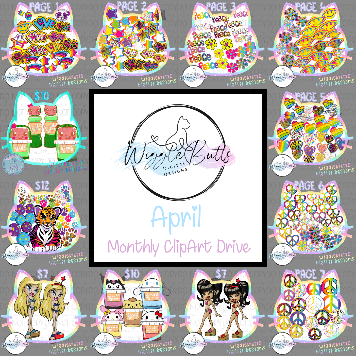 April 2025 Regular ClipArt Drive