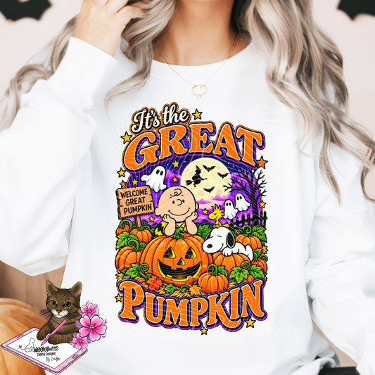 Halloween Classic Pumpkin PNG Design