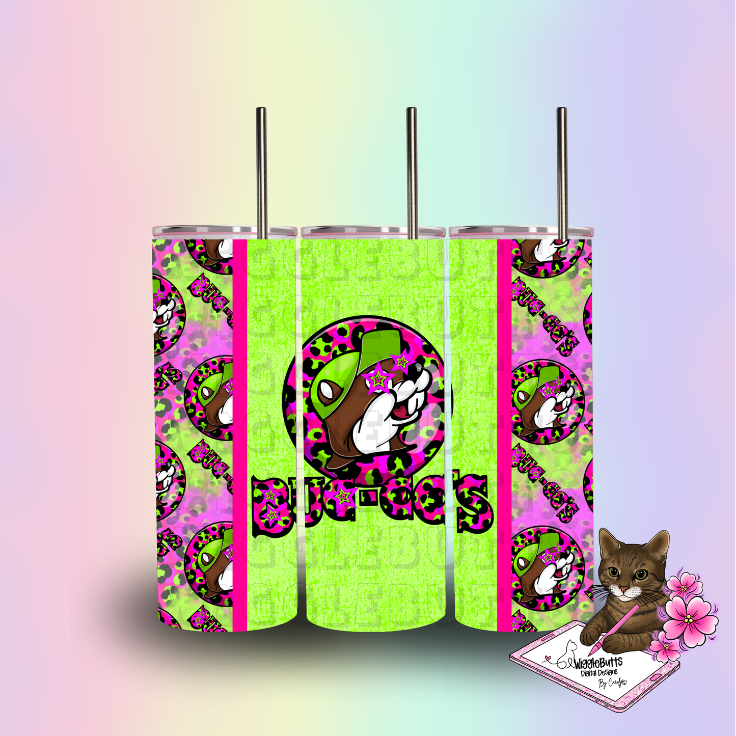 Trendy Beaver Cheetah Print Solo Design Bundle