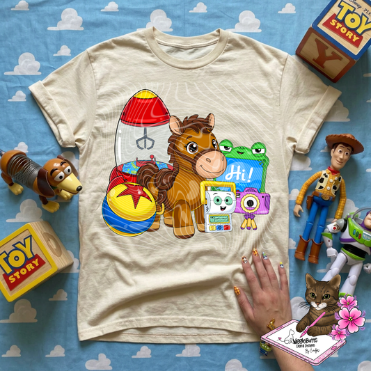 Toys Number 5 Stuffy Stuffies Horse PNG Design